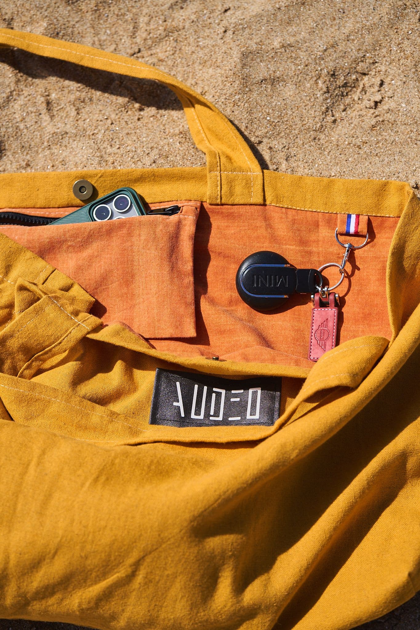 Le Sac Cabas de Plage - Jaune
